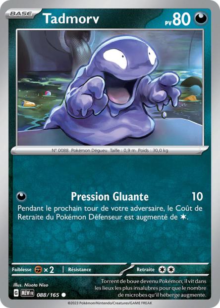 POKEMON 151 - Carte unité REVERSE 1