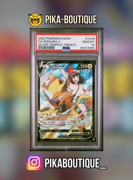 TG16 - PSA10  ZERAORA - Carte gradée -