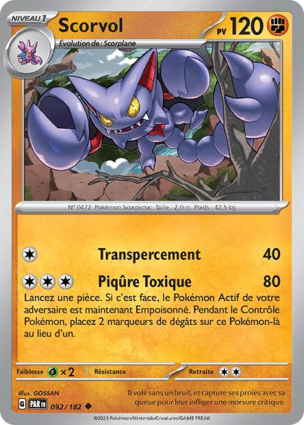 POKEMON EV04 - Carte unité REVERSE 1