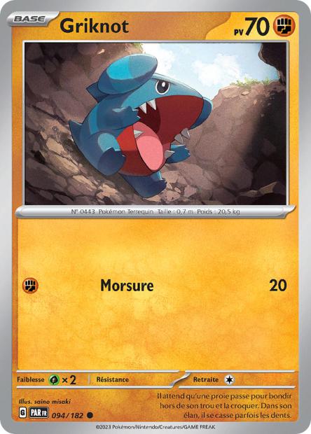 POKEMON EV04 - Carte unité REVERSE 1