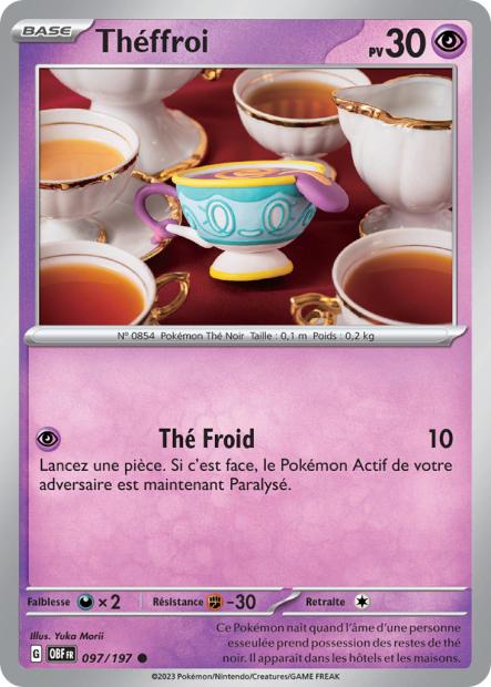 POKEMON EV03 - Carte unité REVERSE 2