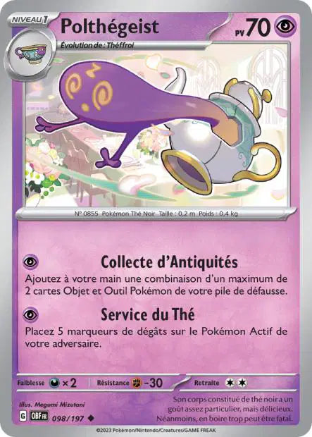 Carte unité EV03 - Reverse
