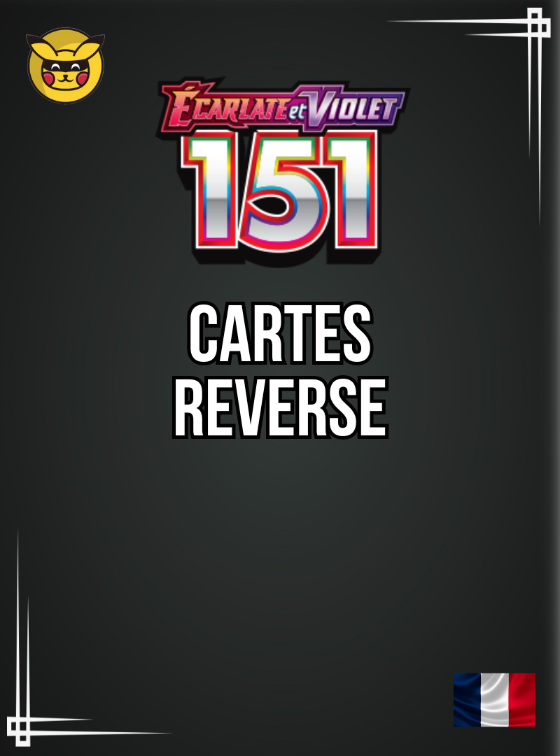 POKEMON 151 - Carte unité REVERSE 1