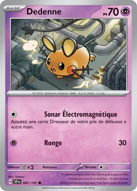 Carte unité EV08 - Reverse
