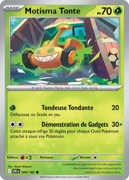 Carte unité EV10 - Reverse