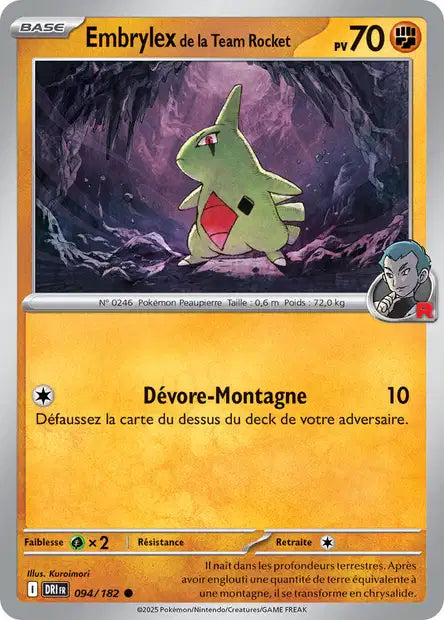 Carte unité EV10 - Reverse
