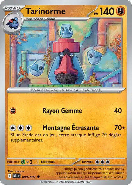 Carte unité EV10 - Reverse