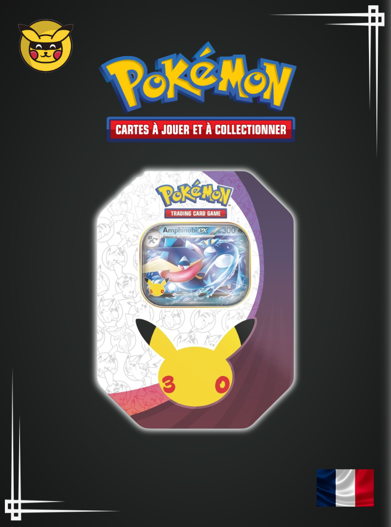 Pokebox Amphinobi - Pokémon 30 ans