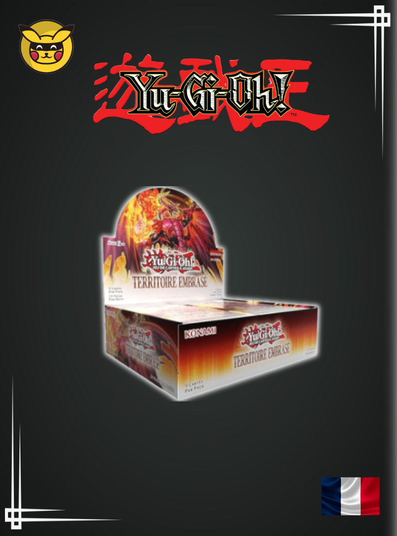 [PRECOMMANDE] Yu-Gi-Oh! TCG boite de 24 Boosters Territoire Embrasé