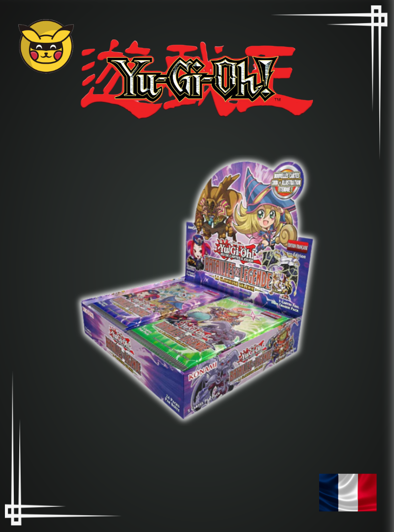 Yu-Gi-Oh! TCG Boîte de 24 Boosters Batailles de Légende : La Glorieuse Galerie