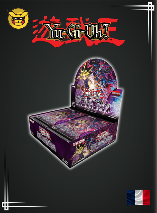 [PRECOMMANDE] Yu-Gi-Oh! TCG - Boîte de 24 Boosters - Origines du Chaos