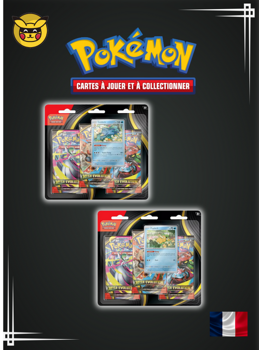 [PRECOMMANDE] Lot Tripacks Mega Evolution - EV10 - VIP