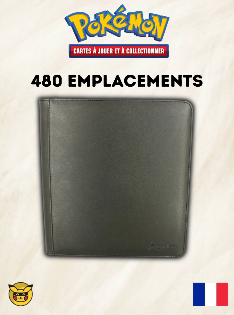 Classeur ZIP TOPLOADER 480 cartes - Phoenix Shield
